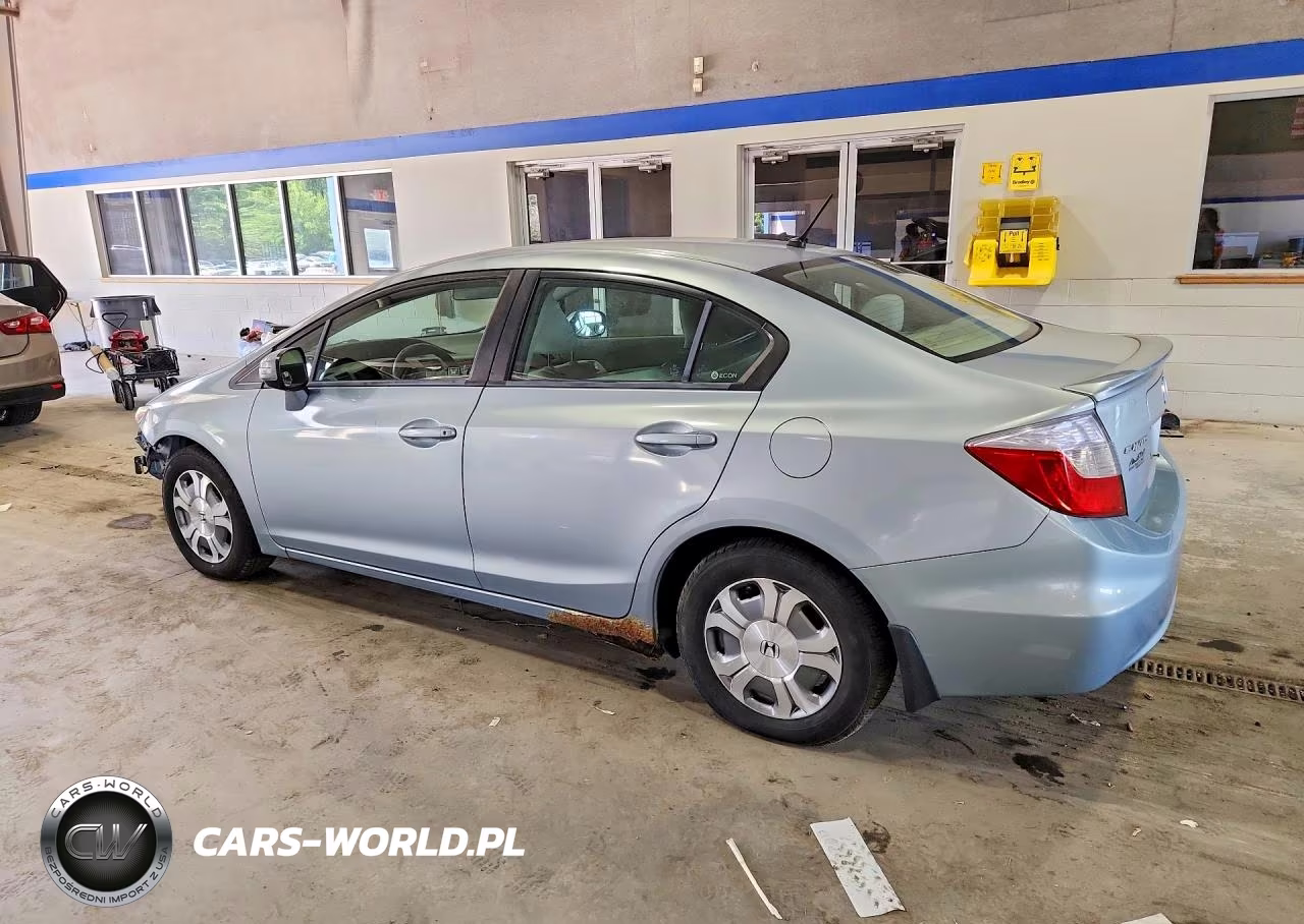 2012 Honda Civic Hybrid VIN:JHMFB4F29CS004396 - 2