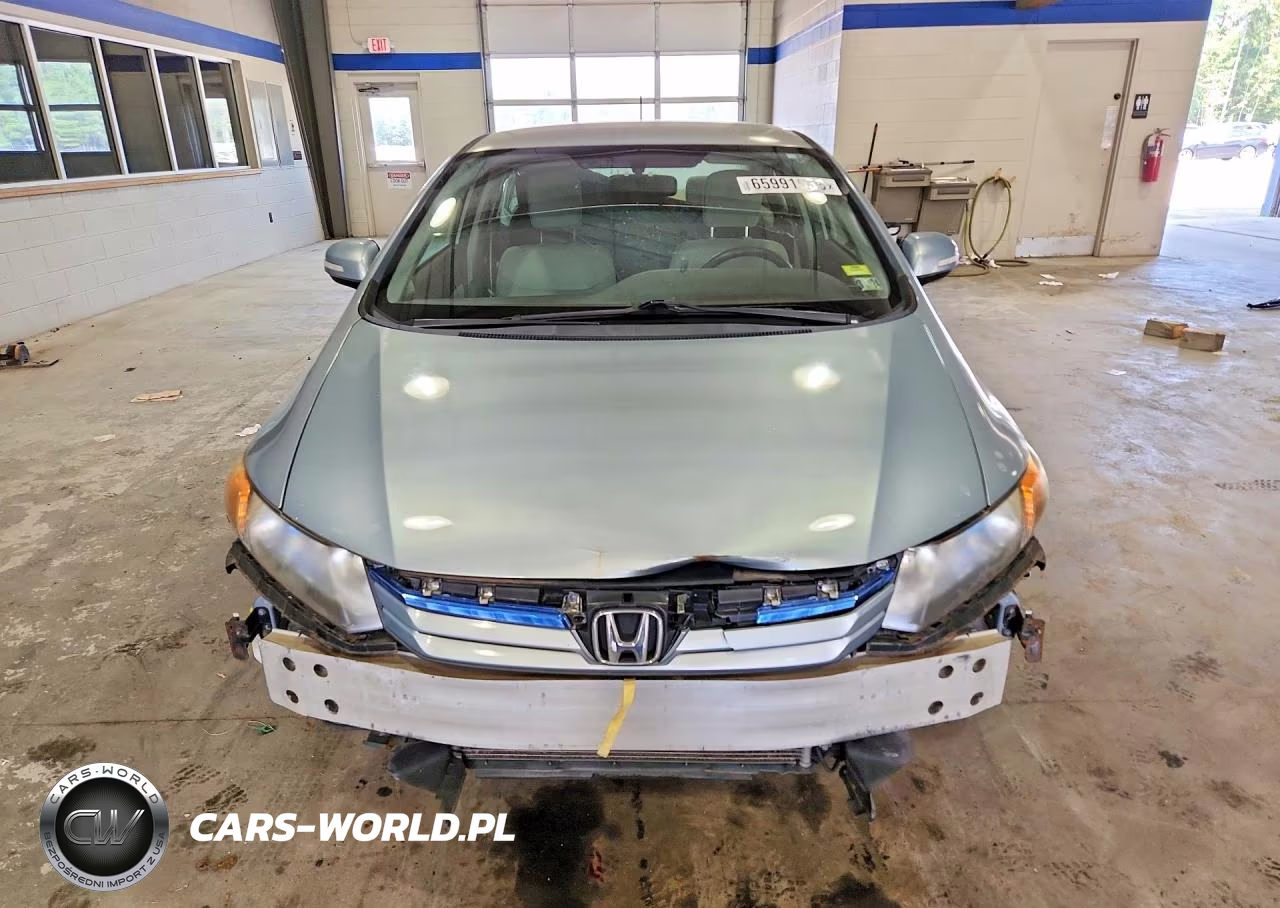 2012 Honda Civic Hybrid VIN:JHMFB4F29CS004396 - 5