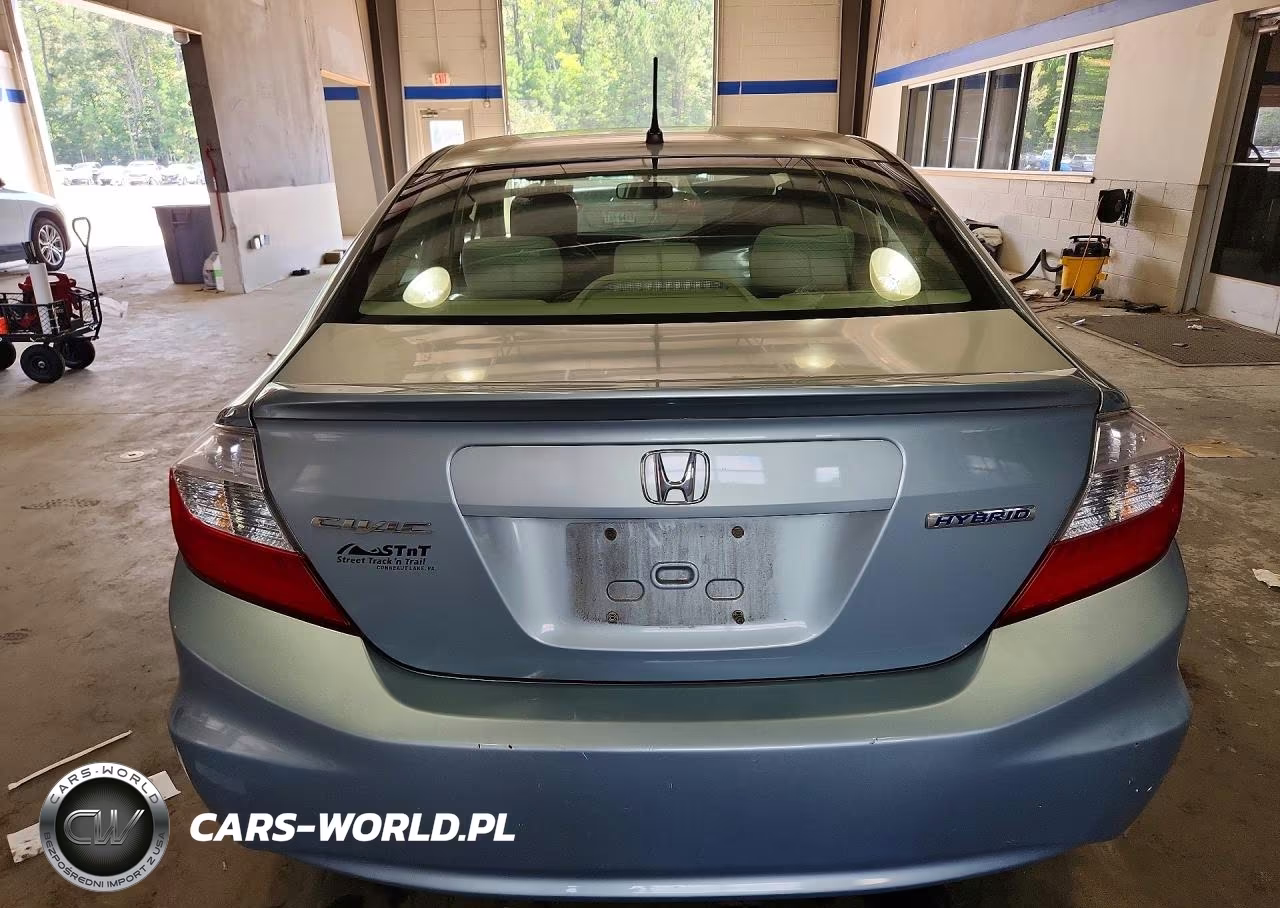 2012 Honda Civic Hybrid VIN:JHMFB4F29CS004396 - 6