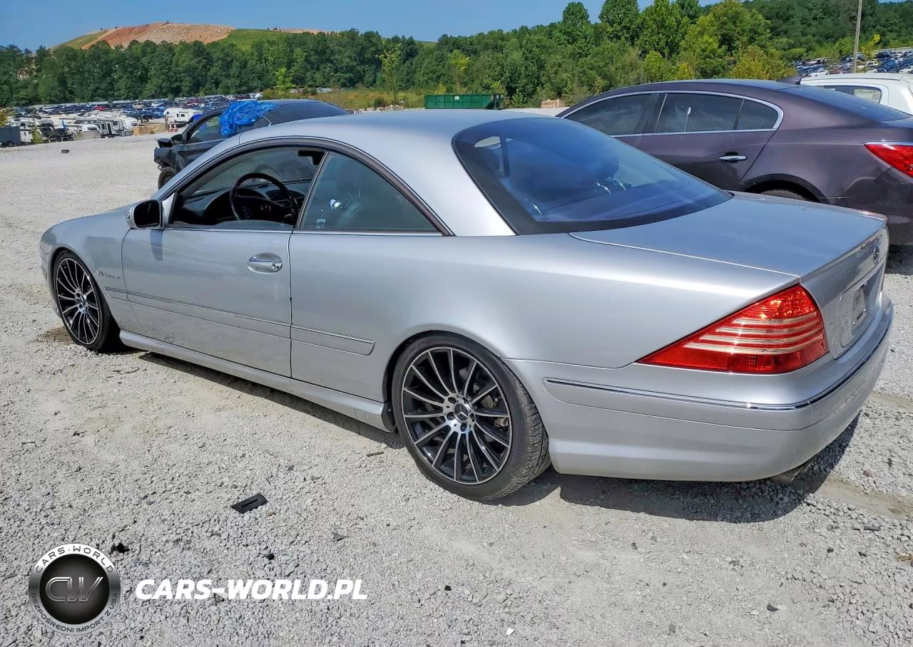 2003 Mercedes-Benz Cl 500 VIN:WDBPJ75J53A031425 - 2