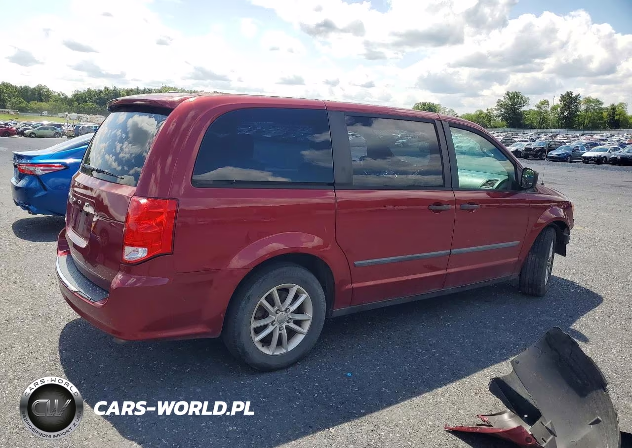 2014 Dodge Grand Caravan Se VIN:2C4RDGBG7ER129171 - 3