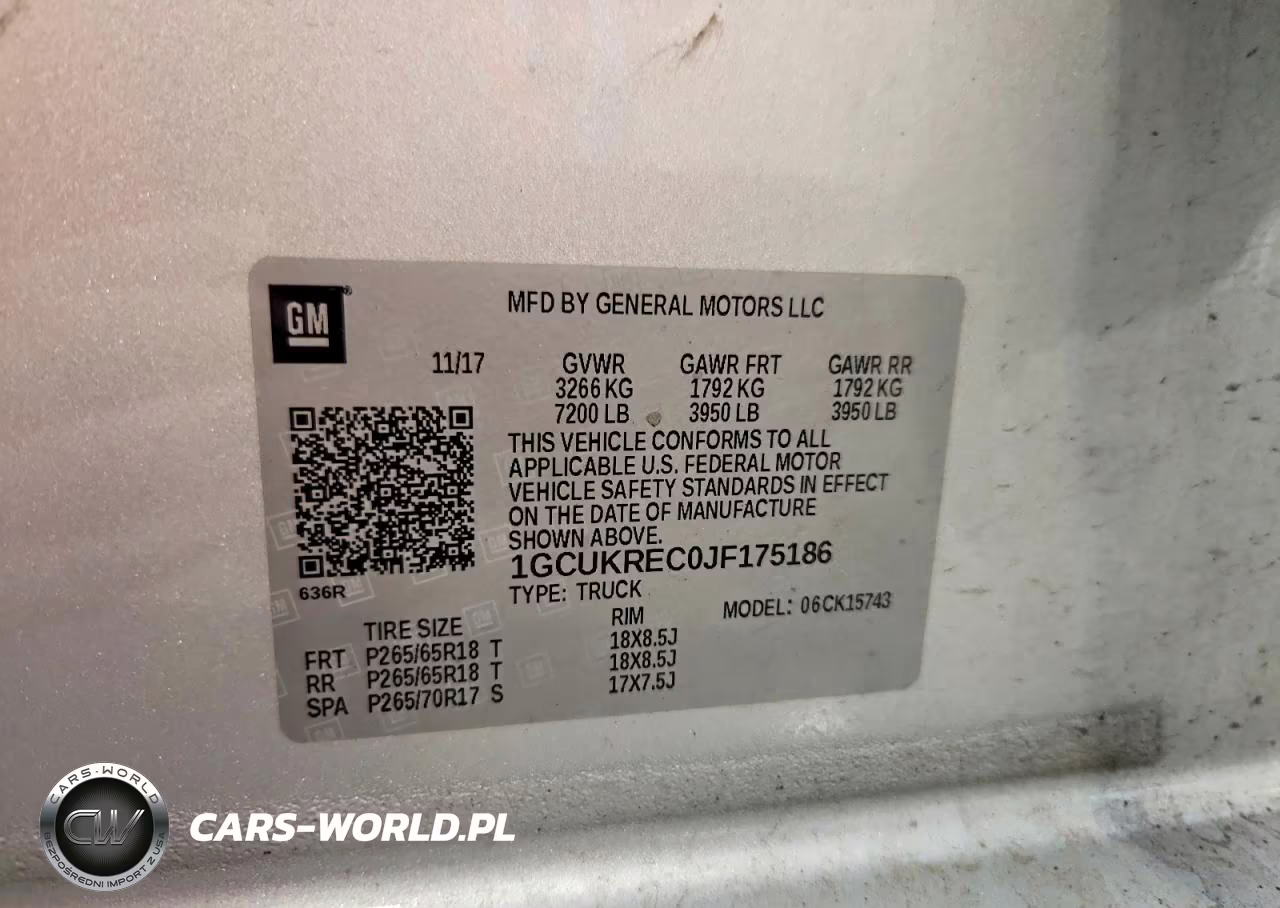 2018 Chevrolet Silverado K1500 Lt VIN:1GCUKREC0JF175186 - 12