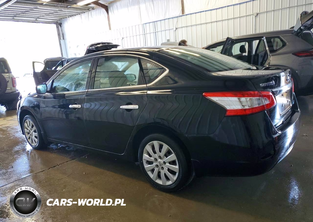 2014 Nissan Sentra Sv VIN:3N1AB7AP1EL606973 - 2