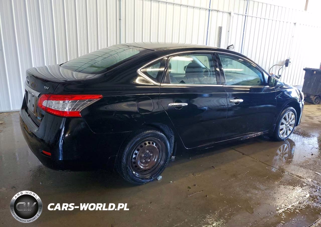 2014 Nissan Sentra Sv VIN:3N1AB7AP1EL606973 - 3