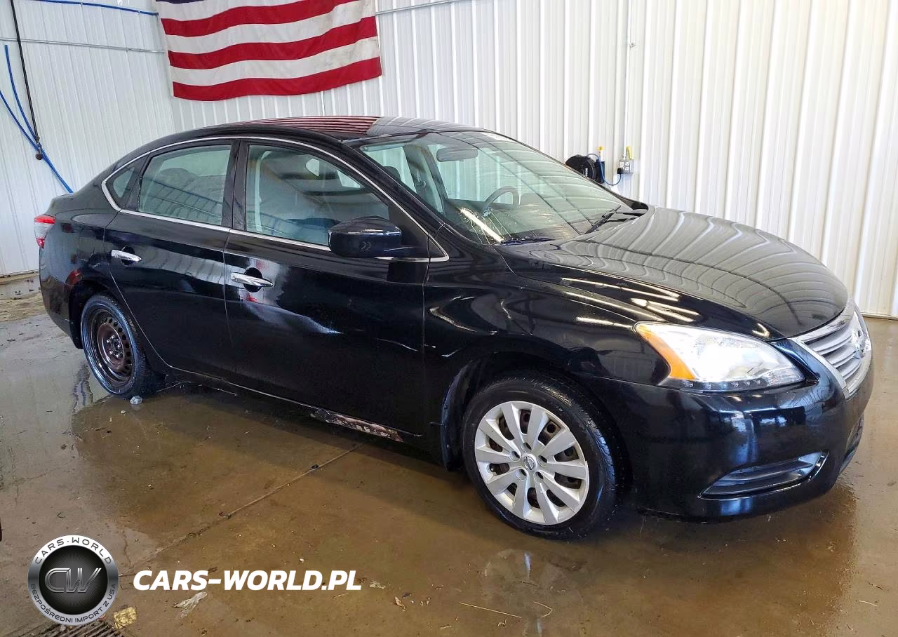 2014 Nissan Sentra Sv VIN:3N1AB7AP1EL606973 - 4