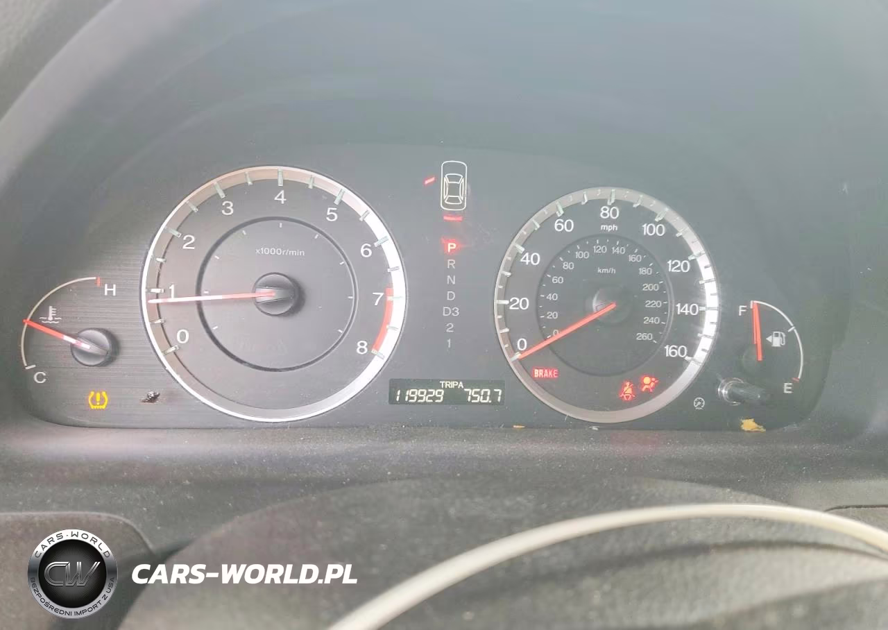 2008 Honda Accord Lx VIN:1HGCP26308A067971 - 9