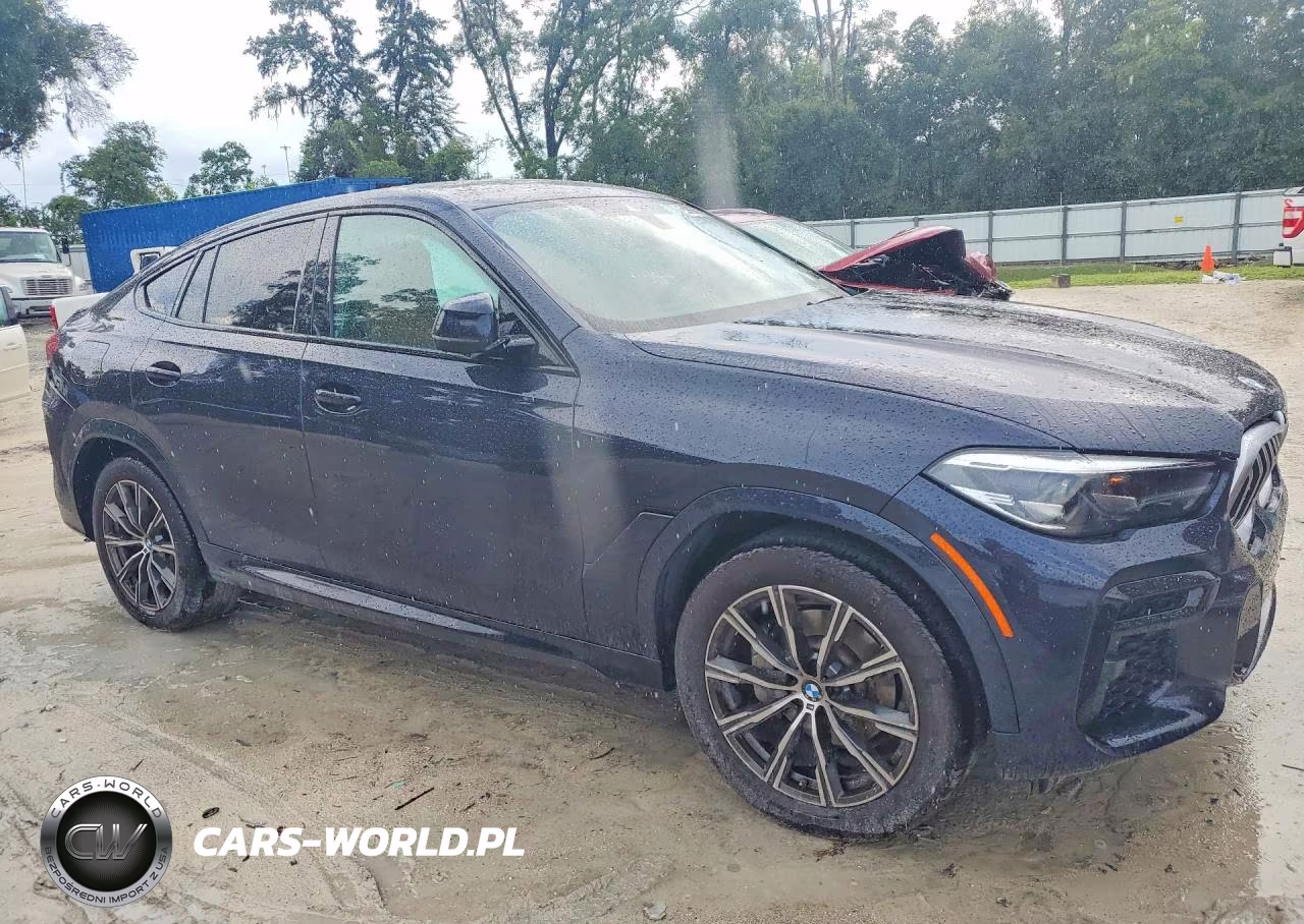 2022 BMW X6 xDrive40I VIN:5UXCY6C09N9M80206 - 4