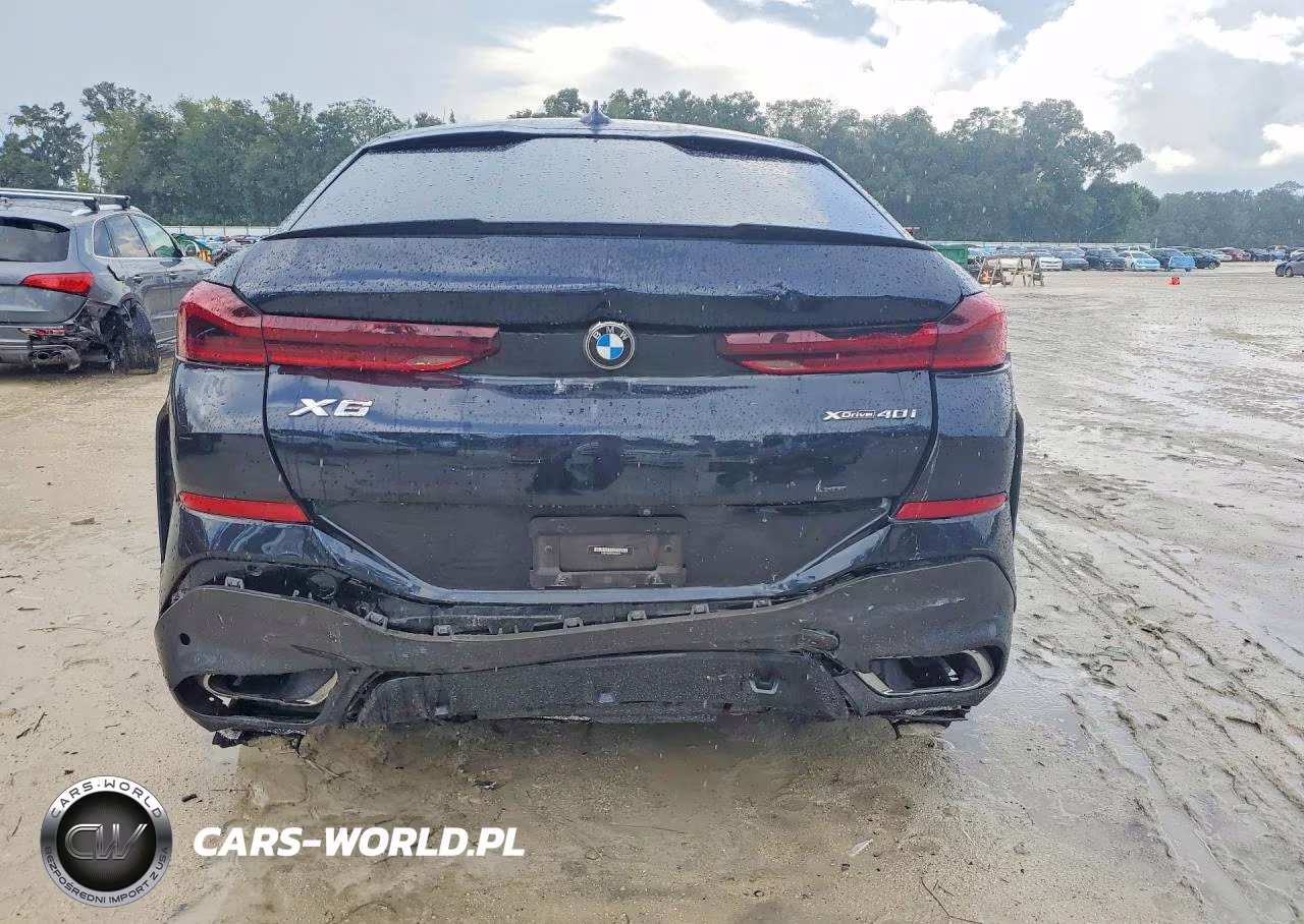 2022 BMW X6 xDrive40I VIN:5UXCY6C09N9M80206 - 6