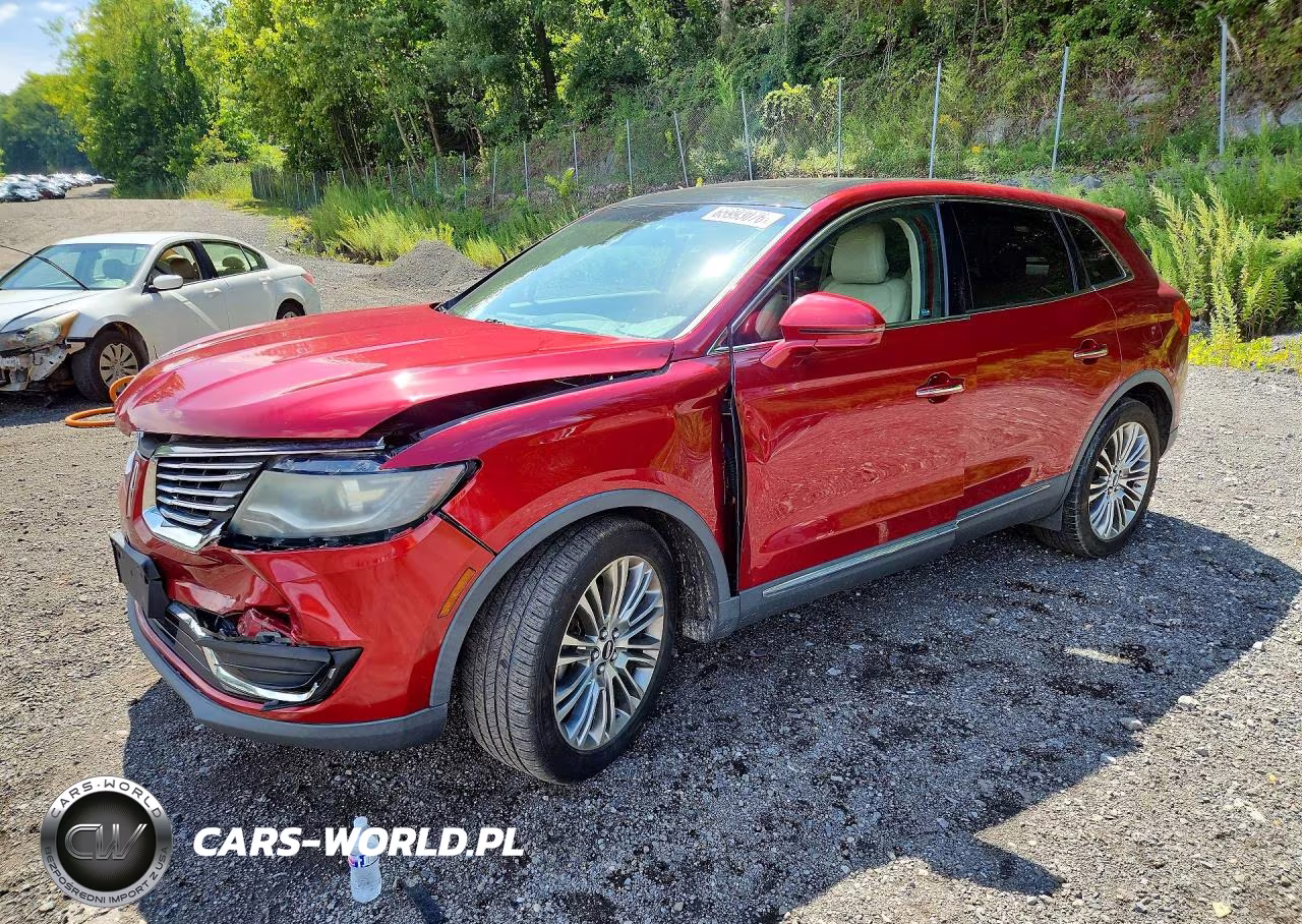 2017 Lincoln Mkx Reserve VIN:2LMPJ8LR4HBL40489 - 1