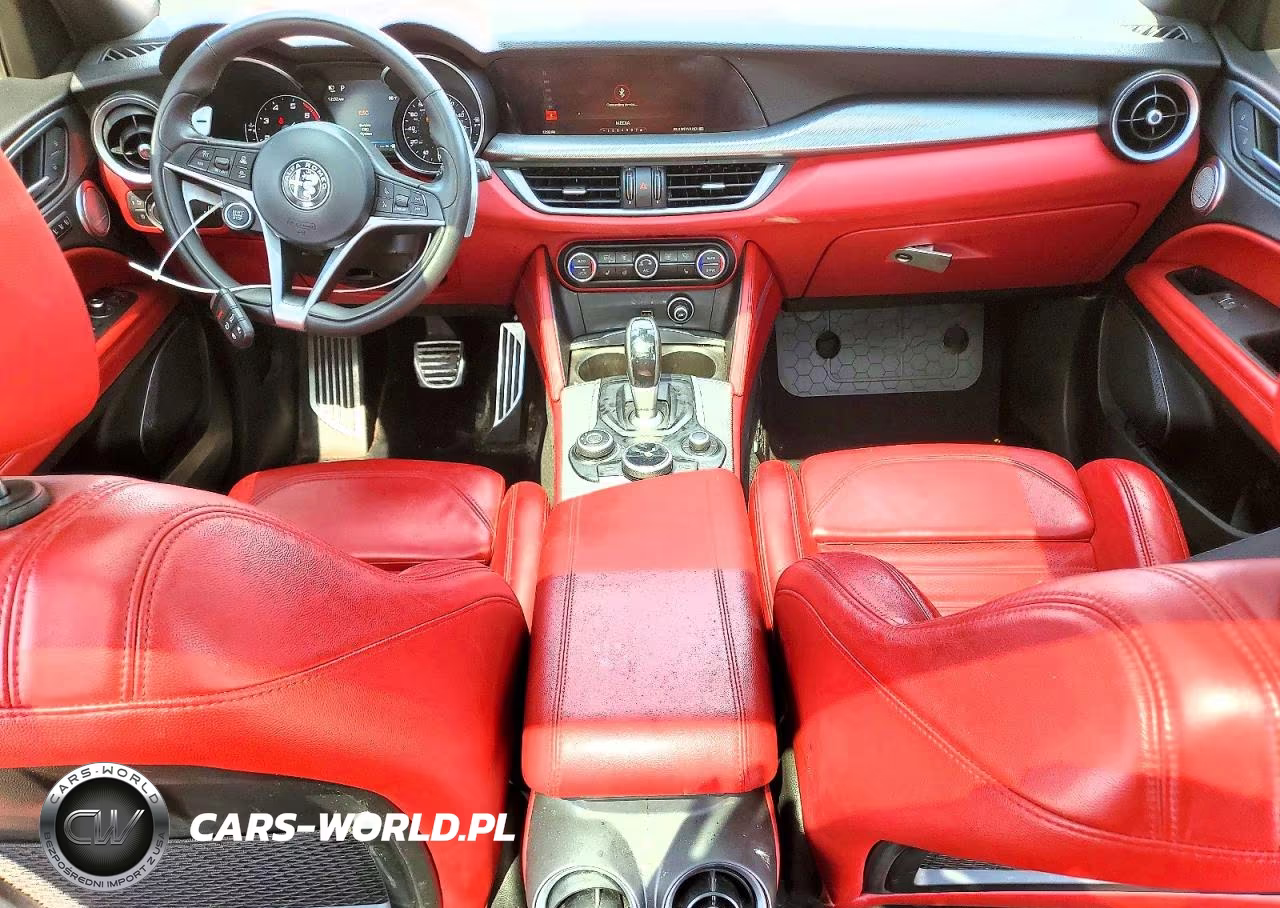 2019 Alfa Romeo Stelvio Ti VIN:ZASPAKBN9K7C30539 - 8