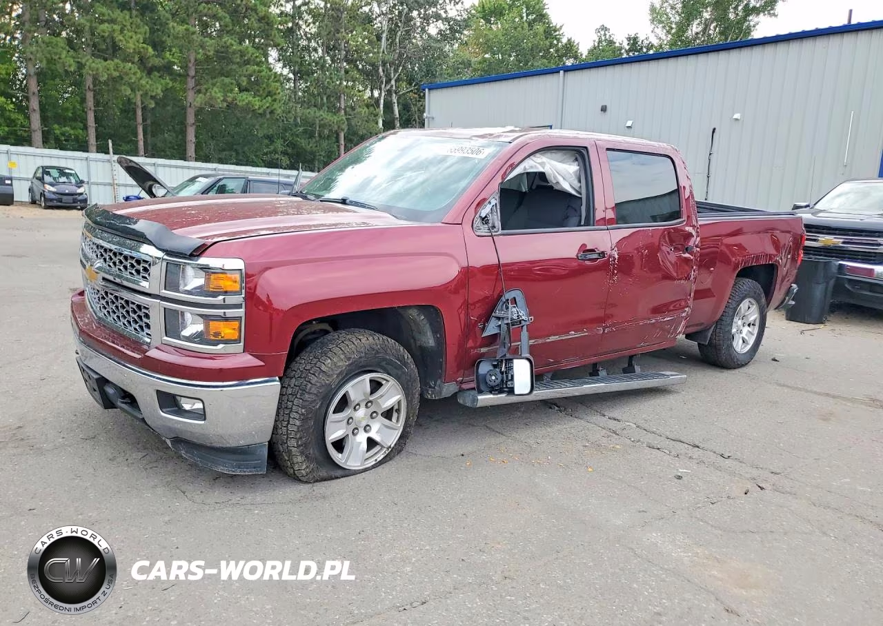 2015 Chevrolet Silverado K1500 Lt VIN:3GCUKREC7FG140859 - 1