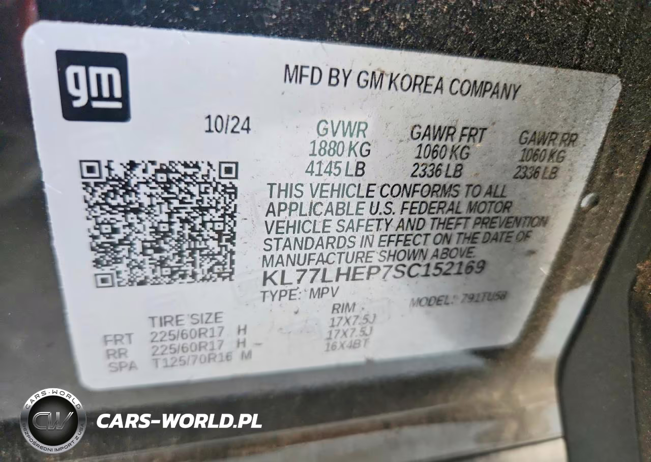 2025 Chevrolet Trax 1Lt VIN:KL77LHEP7SC152169 - 13