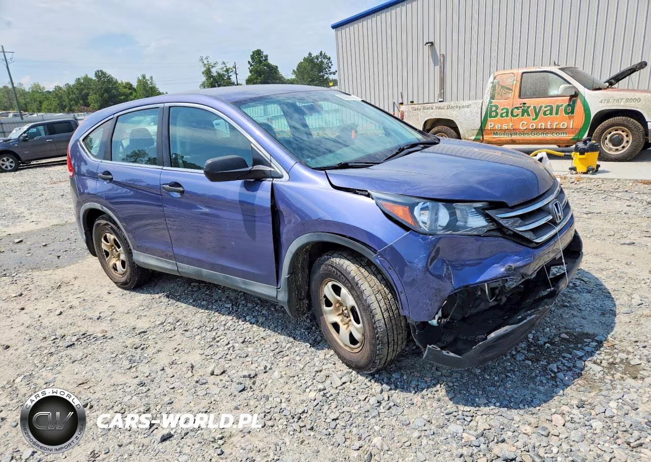 2014 Honda Cr-V Lx VIN:3CZRM3H31EG708296 - 4