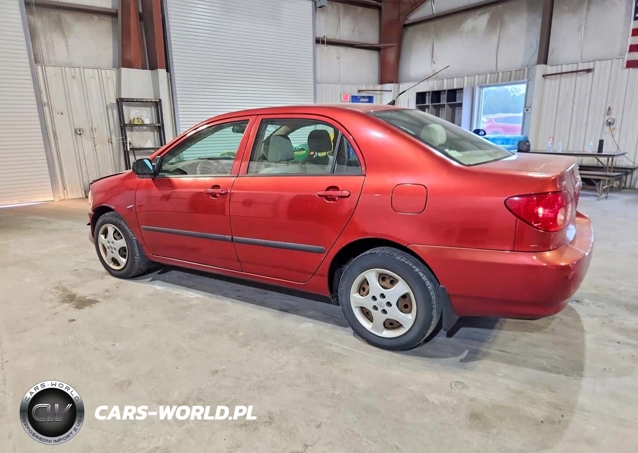 2008 Toyota Corolla Ce VIN:2T1BR32E78C861704 - 2