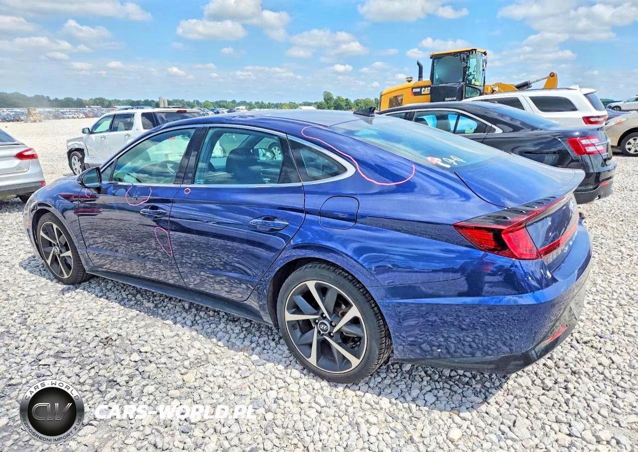 2021 Hyundai Sonata Sel Plus VIN:5NPEJ4J2XMH122805 - 2