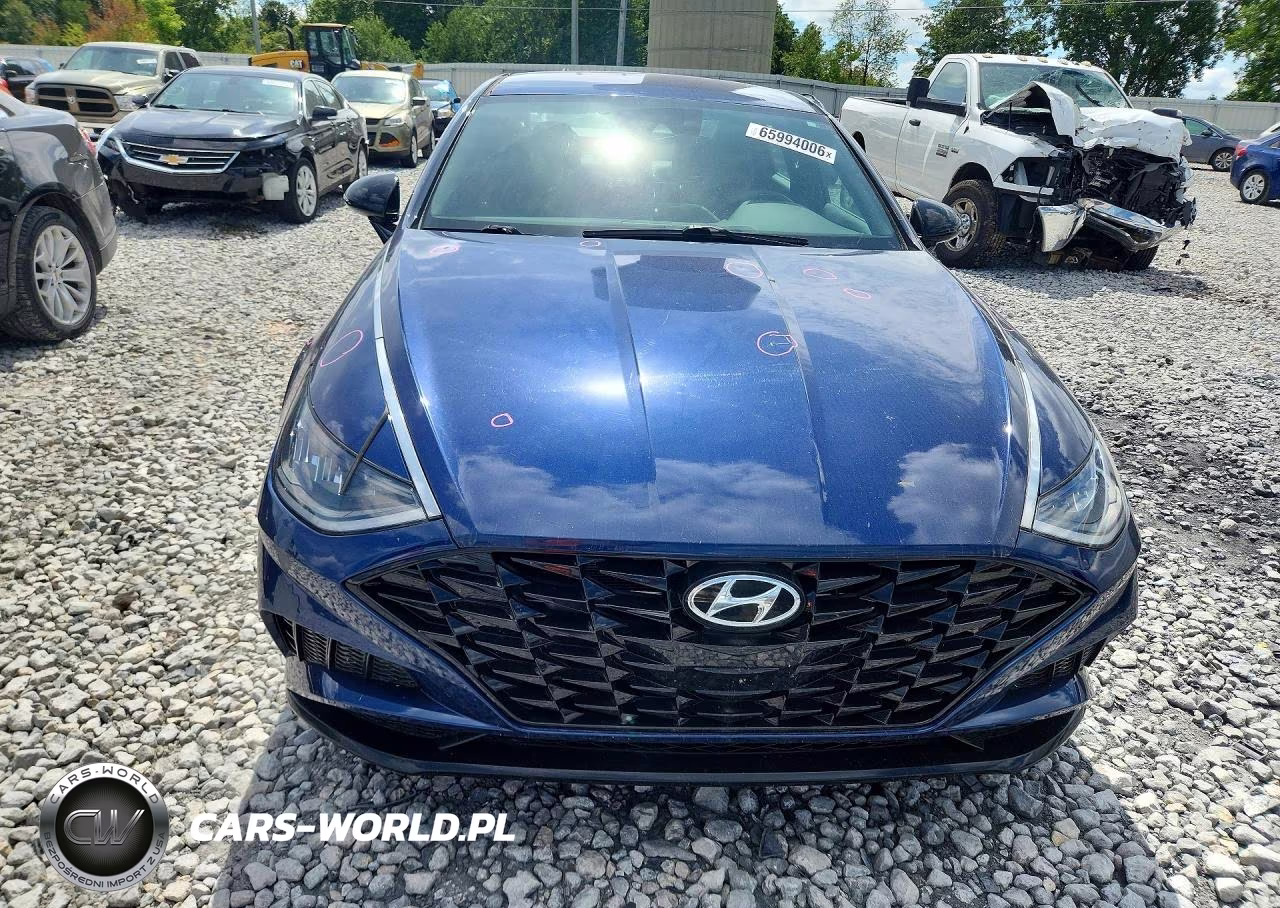2021 Hyundai Sonata Sel Plus VIN:5NPEJ4J2XMH122805 - 5