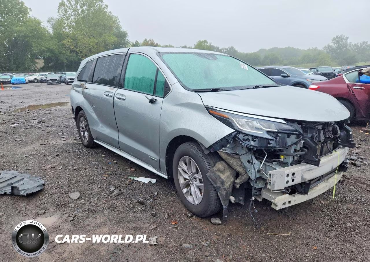 2021 Toyota Sienna Xle VIN:5TDYSKFC5MS037137 - 4