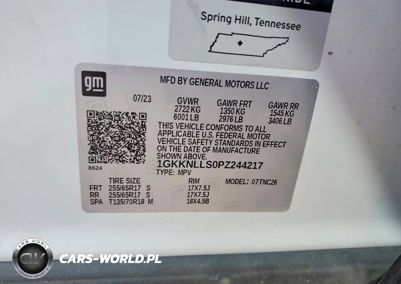 2023 GMC Acadia At4 VIN:1GKKNLLS0PZ244217 - 13