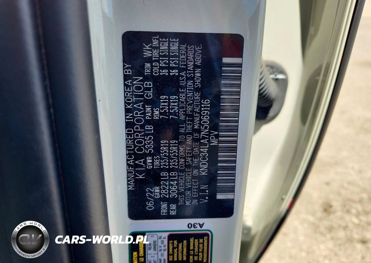 2022 Kia Ev6 Wind VIN:KNDC34LA7N5069116 - 13
