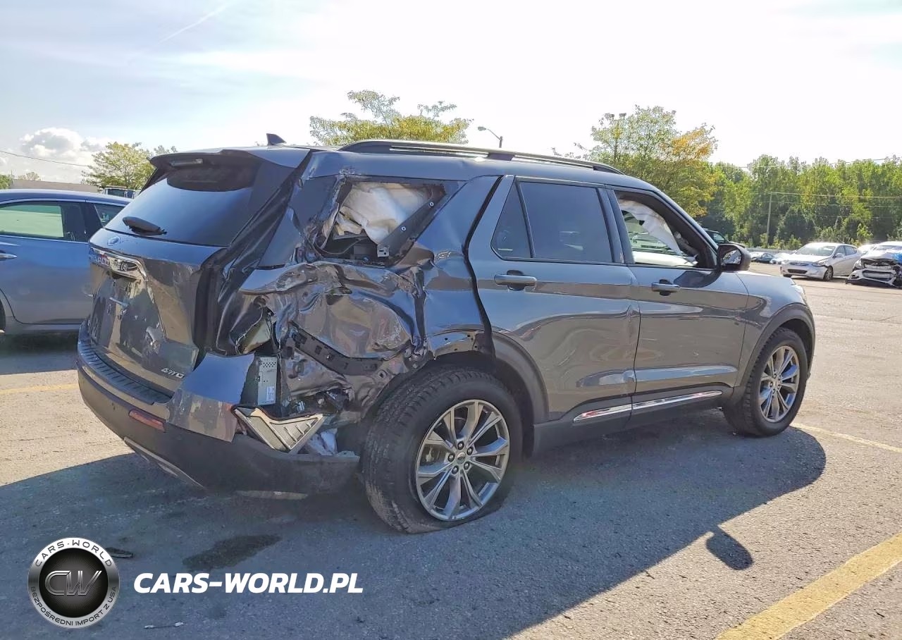 2022 Ford Explorer Xlt VIN:1FMSK8DH2NGA91686 - 3