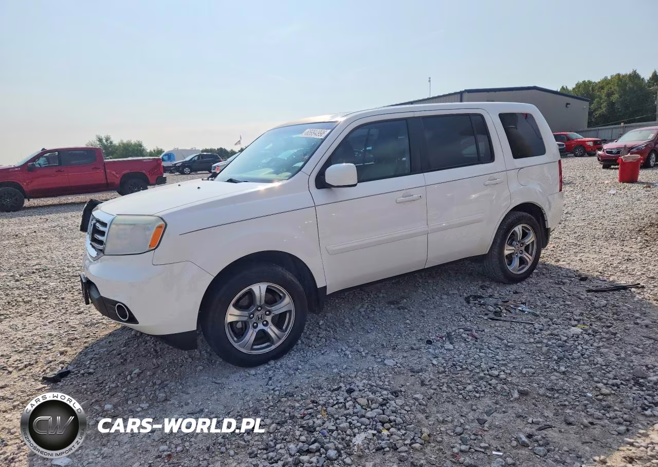 2013 Honda Pilot Exl VIN:5FNYF4H58DB054758 - 1