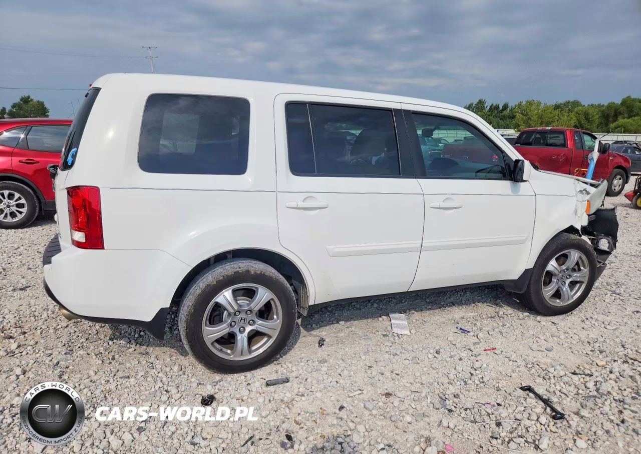 2013 Honda Pilot Exl VIN:5FNYF4H58DB054758 - 3