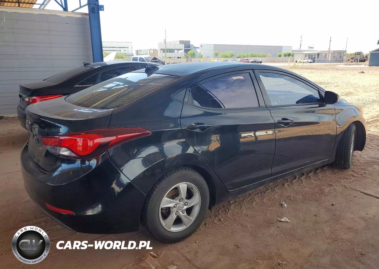 2016 Hyundai Elantra Se VIN:5NPDH4AE4GH763339 - 3