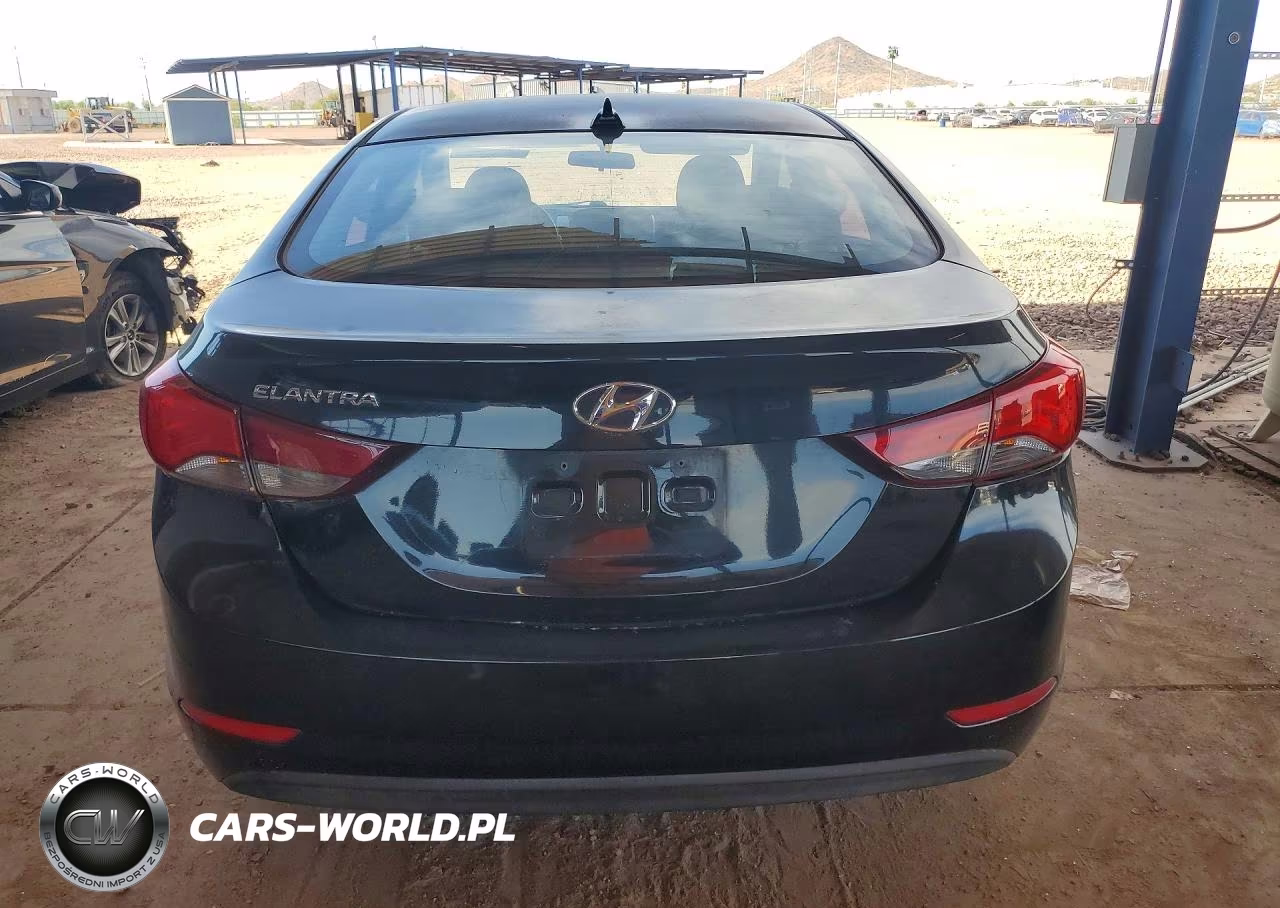2016 Hyundai Elantra Se VIN:5NPDH4AE4GH763339 - 6