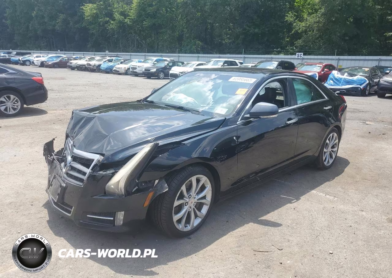 2013 Cadillac Ats Premium VIN:1G6AL5S38D0132433 - 1