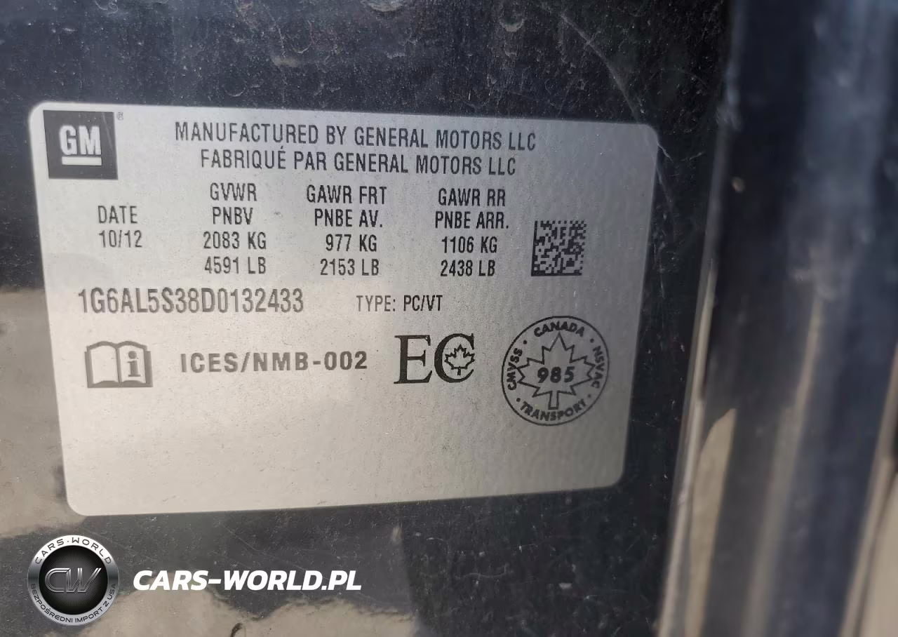 2013 Cadillac Ats Premium VIN:1G6AL5S38D0132433 - 13