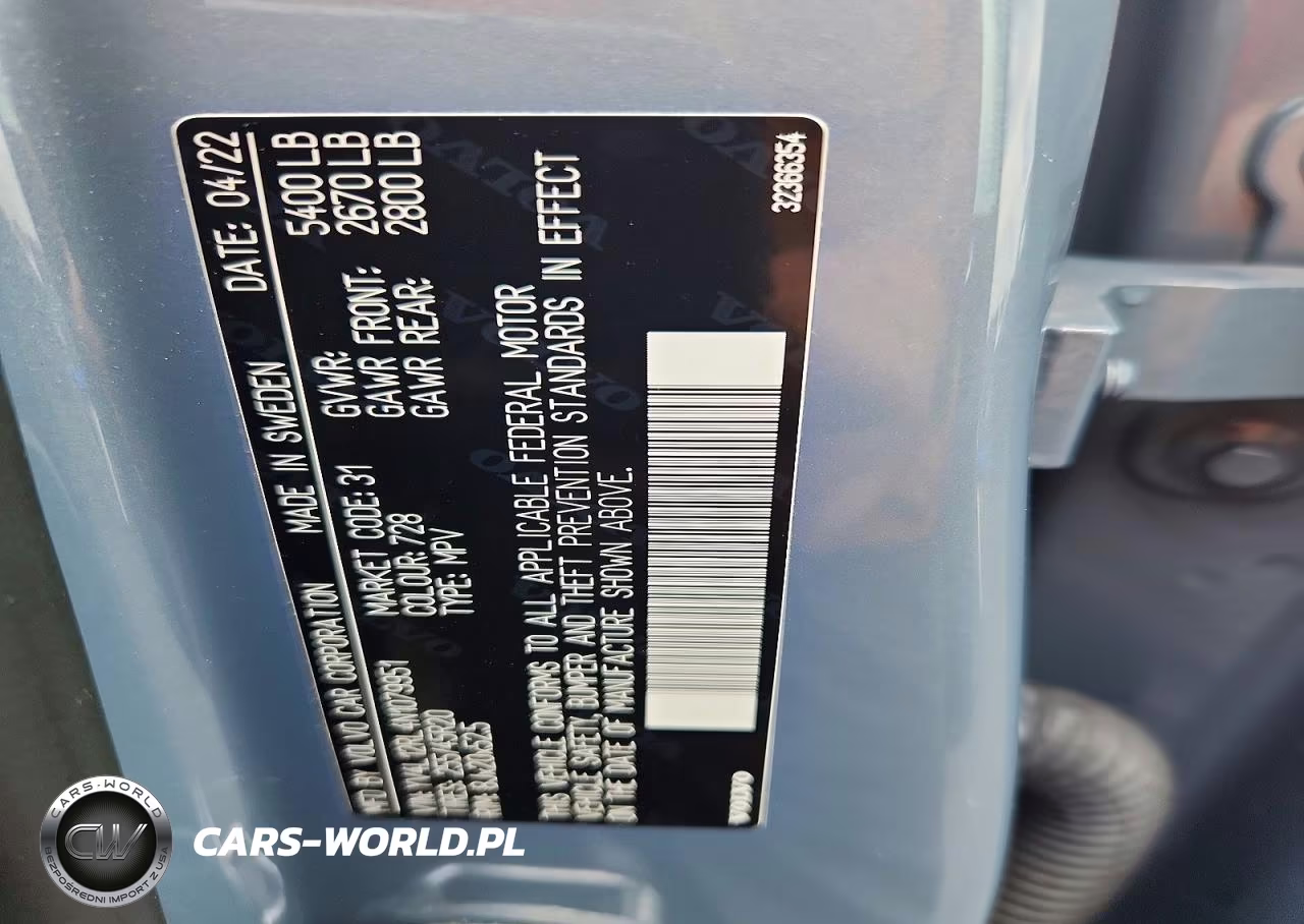 2022 Volvo Xc60 B5 Inscription VIN:YV4L12RL4N1079951 - 13