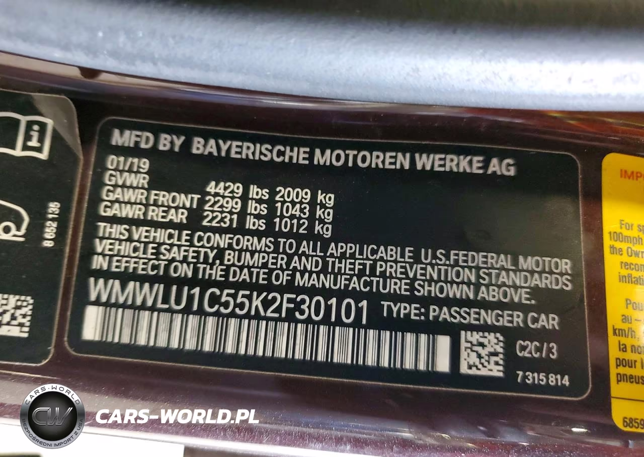 2019 Mini Cooper Clubman All4 VIN:WMWLU1C55K2F30101 - 13