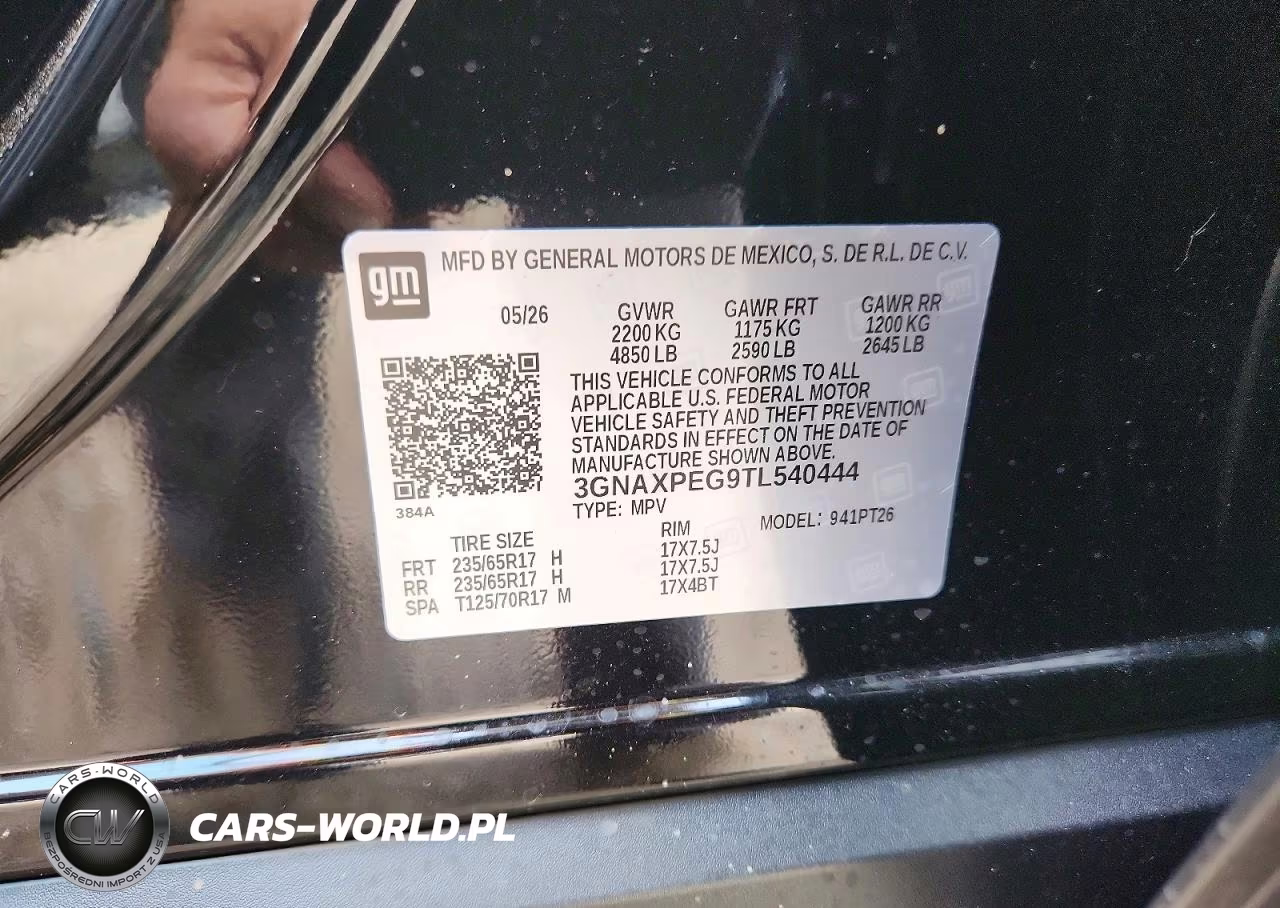 2026 Chevrolet Equinox Lt VIN:3GNAXPEG9TL540444 - 13