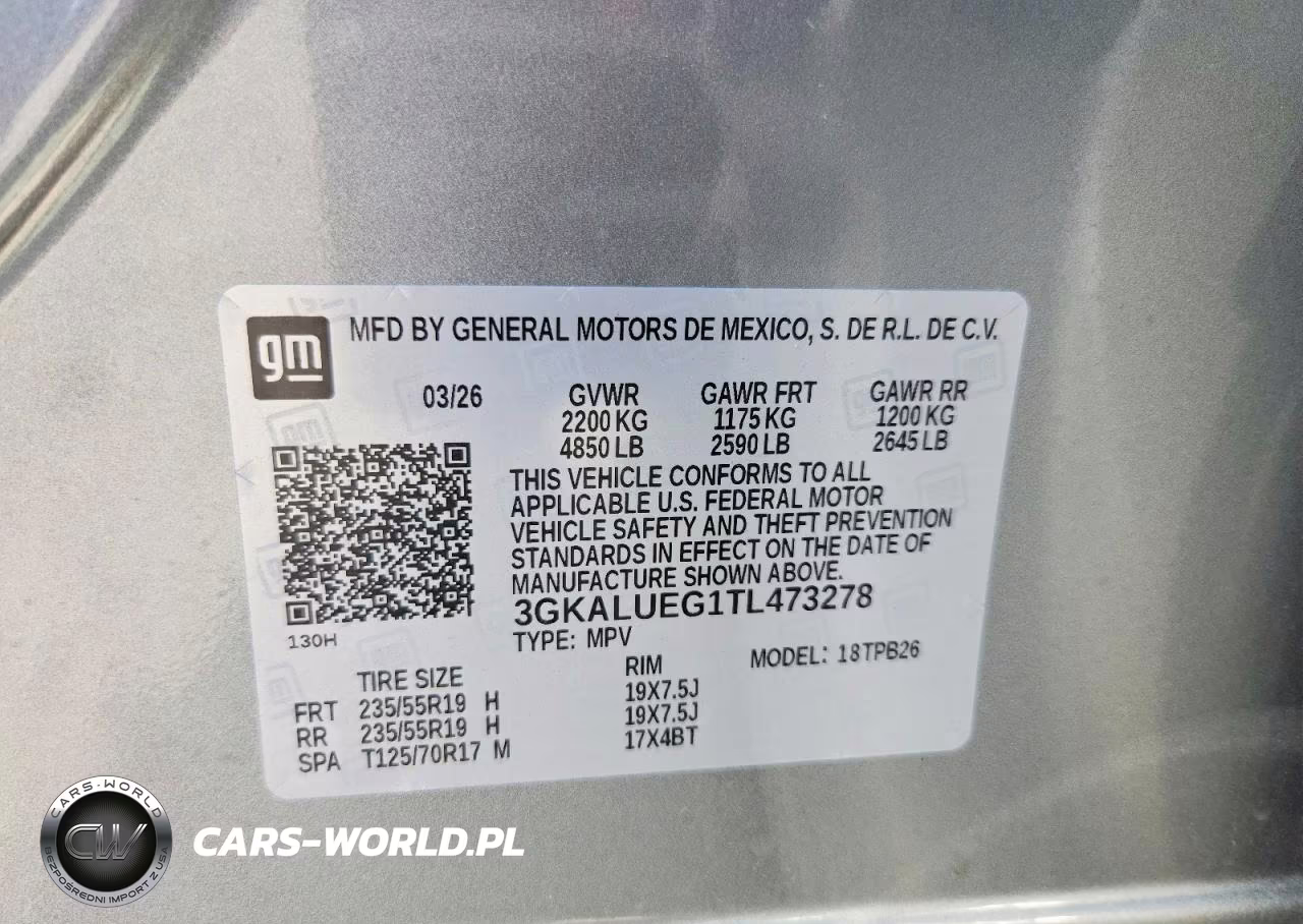 2026 GMC Terrain Elevation VIN:3GKALUEG1TL473278 - 13