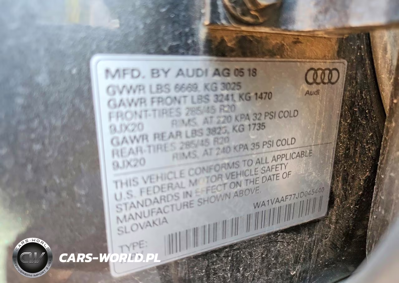 2018 Audi Q7 Prestige VIN:WA1VAAF77JD045440 - 13