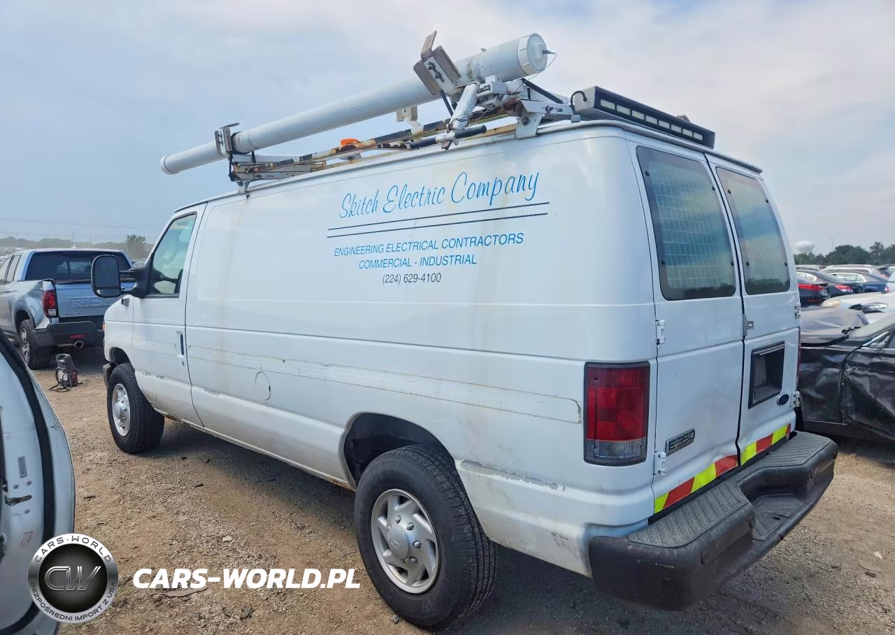 2009 Ford Econoline E350 Super Duty Van VIN:1FTSE34PX9DA02539 - 2