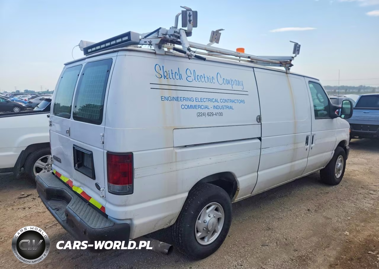 2009 Ford Econoline E350 Super Duty Van VIN:1FTSE34PX9DA02539 - 3