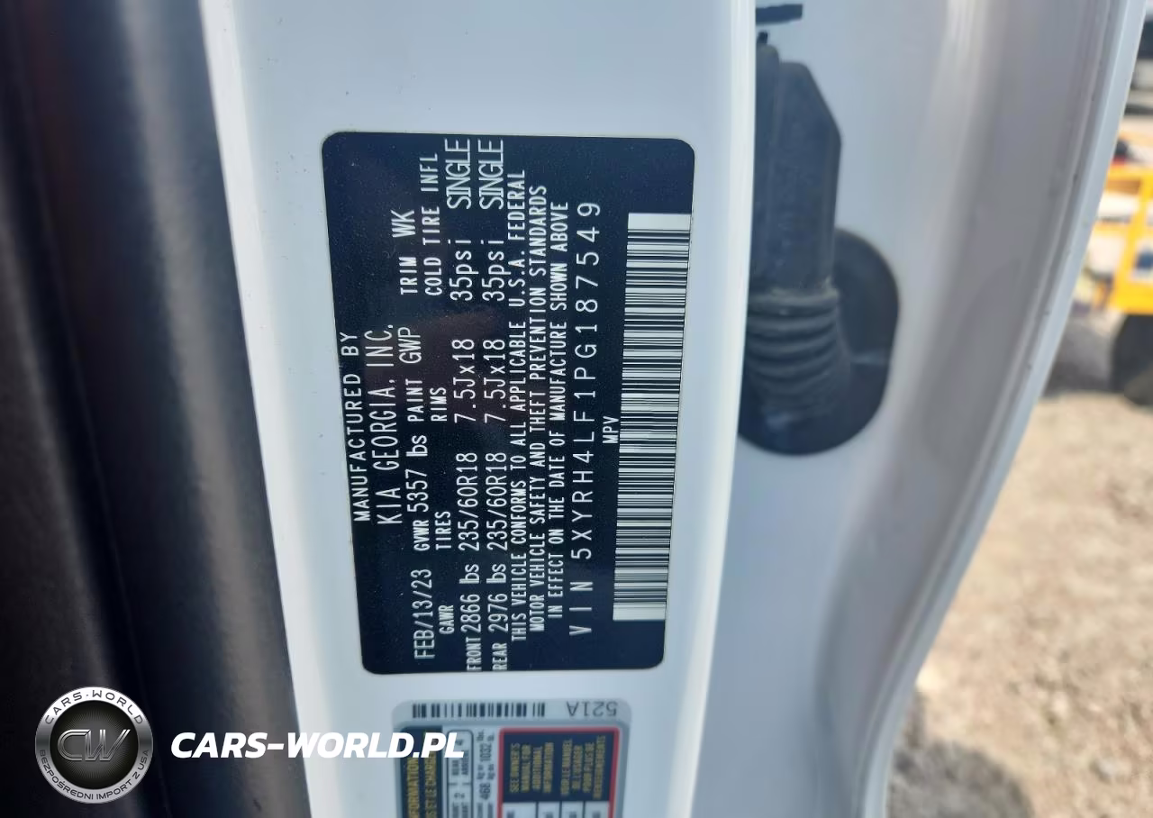 2023 Kia Sorento Ex VIN:5XYRH4LF1PG187549 - 13