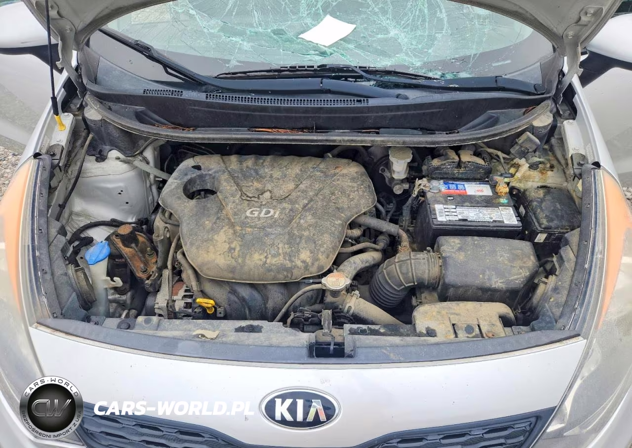 2015 Kia Rio Lx VIN:KNADM5A39F6447960 - 11