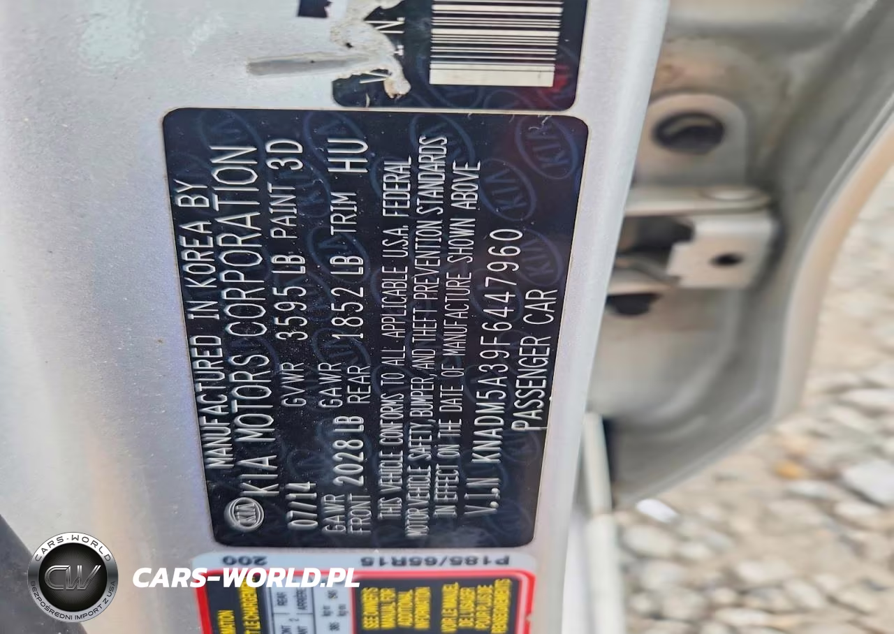 2015 Kia Rio Lx VIN:KNADM5A39F6447960 - 12