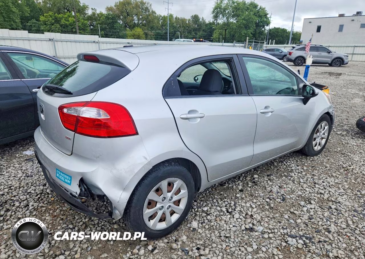 2015 Kia Rio Lx VIN:KNADM5A39F6447960 - 3