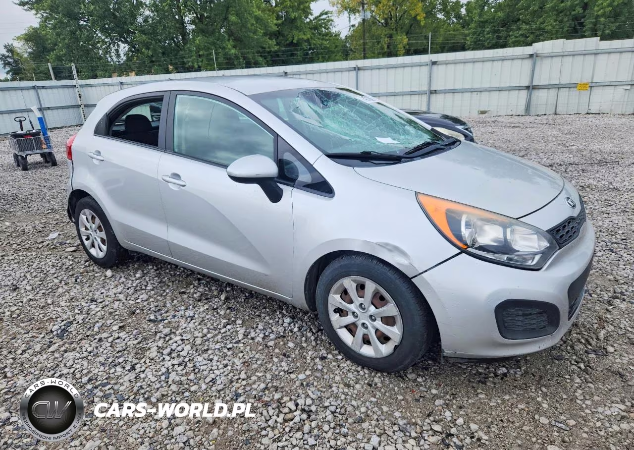 2015 Kia Rio Lx VIN:KNADM5A39F6447960 - 4