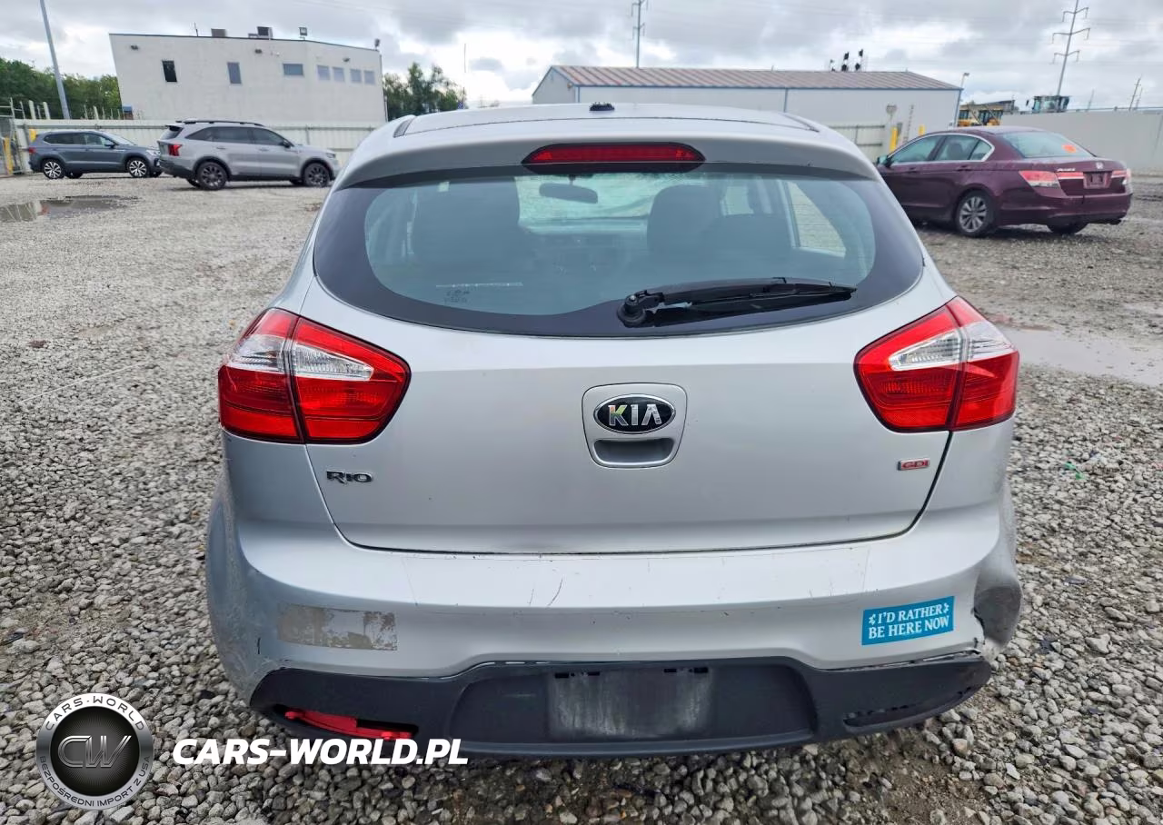 2015 Kia Rio Lx VIN:KNADM5A39F6447960 - 6