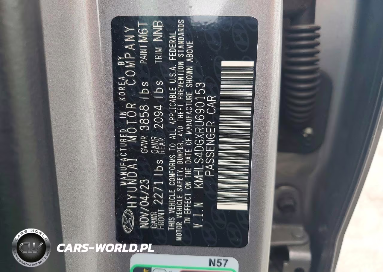 2024 Hyundai Elantra Sel VIN:KMHLS4DGXRU690153 - 12