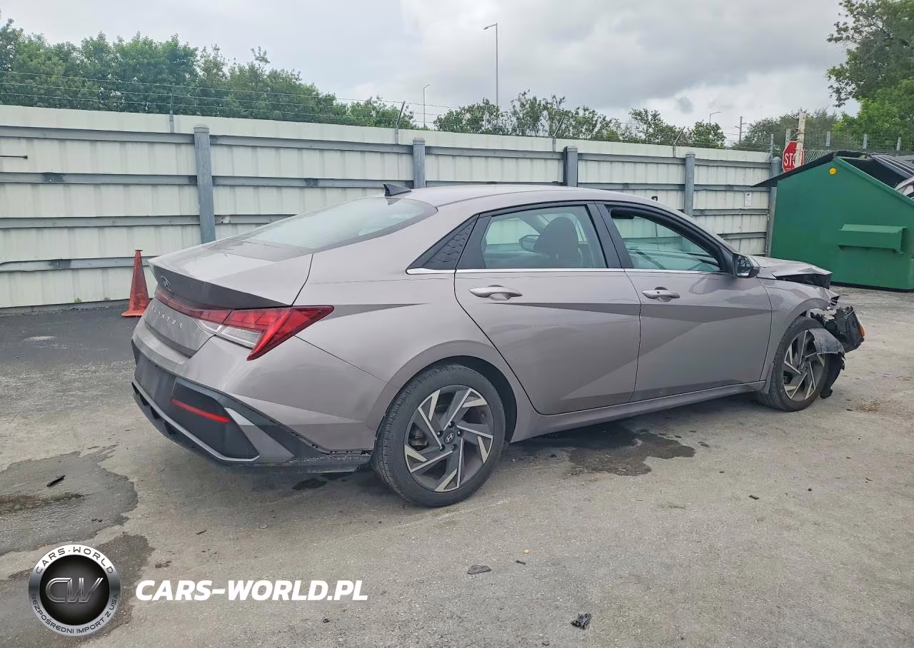 2024 Hyundai Elantra Sel VIN:KMHLS4DGXRU690153 - 3