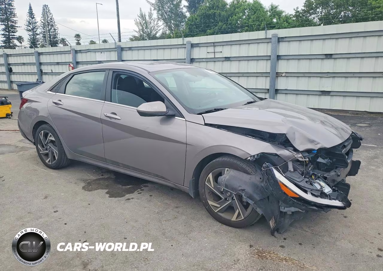 2024 Hyundai Elantra Sel VIN:KMHLS4DGXRU690153 - 4