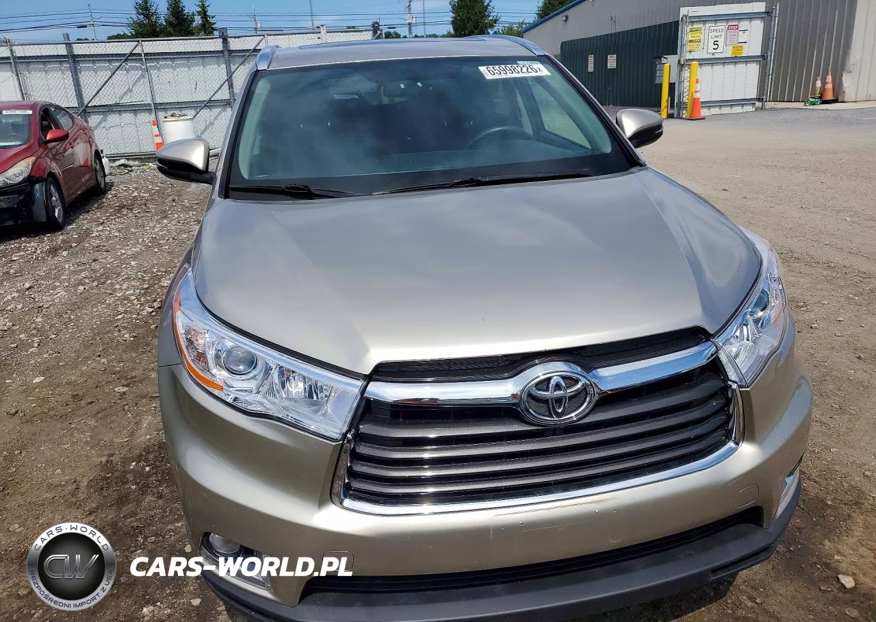 2014 Toyota Highlander Limited VIN:5TDDKRFH7ES015600 - 5