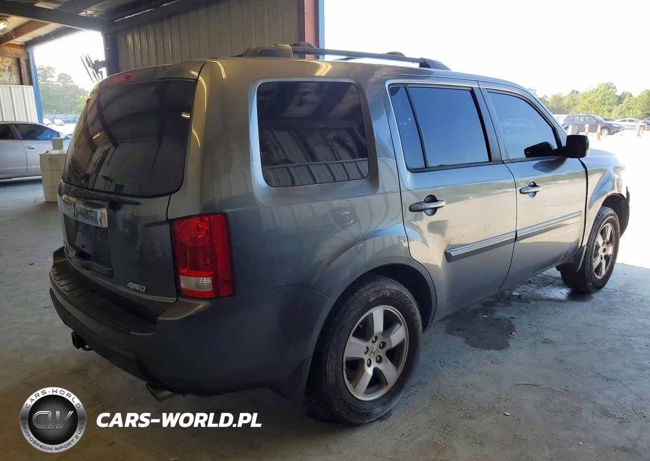 2011 Honda Pilot Exln VIN:5FNYF4H70BB014687 - 3