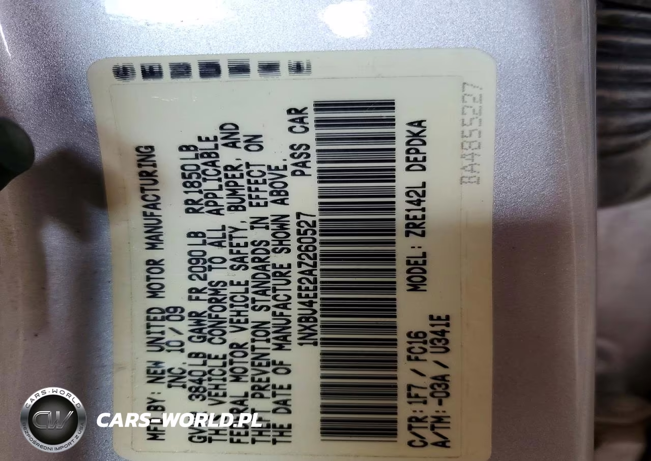 2010 Toyota Corolla Le VIN:1NXBU4EE2AZ260527 - 12
