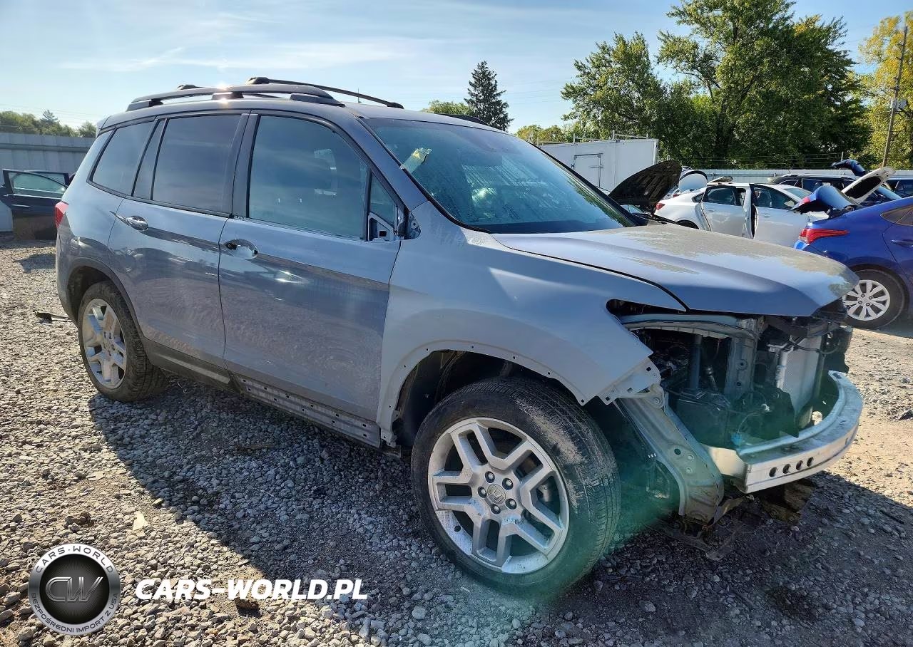 2025 Honda Passport Exl VIN:5FNYF8H52SB015815 - 4